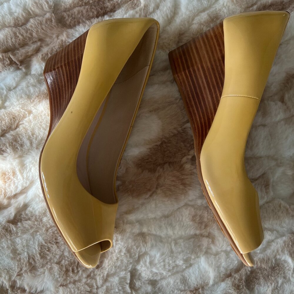 Cole Haan Grand Wedge peep toe - Picture 4 of 9